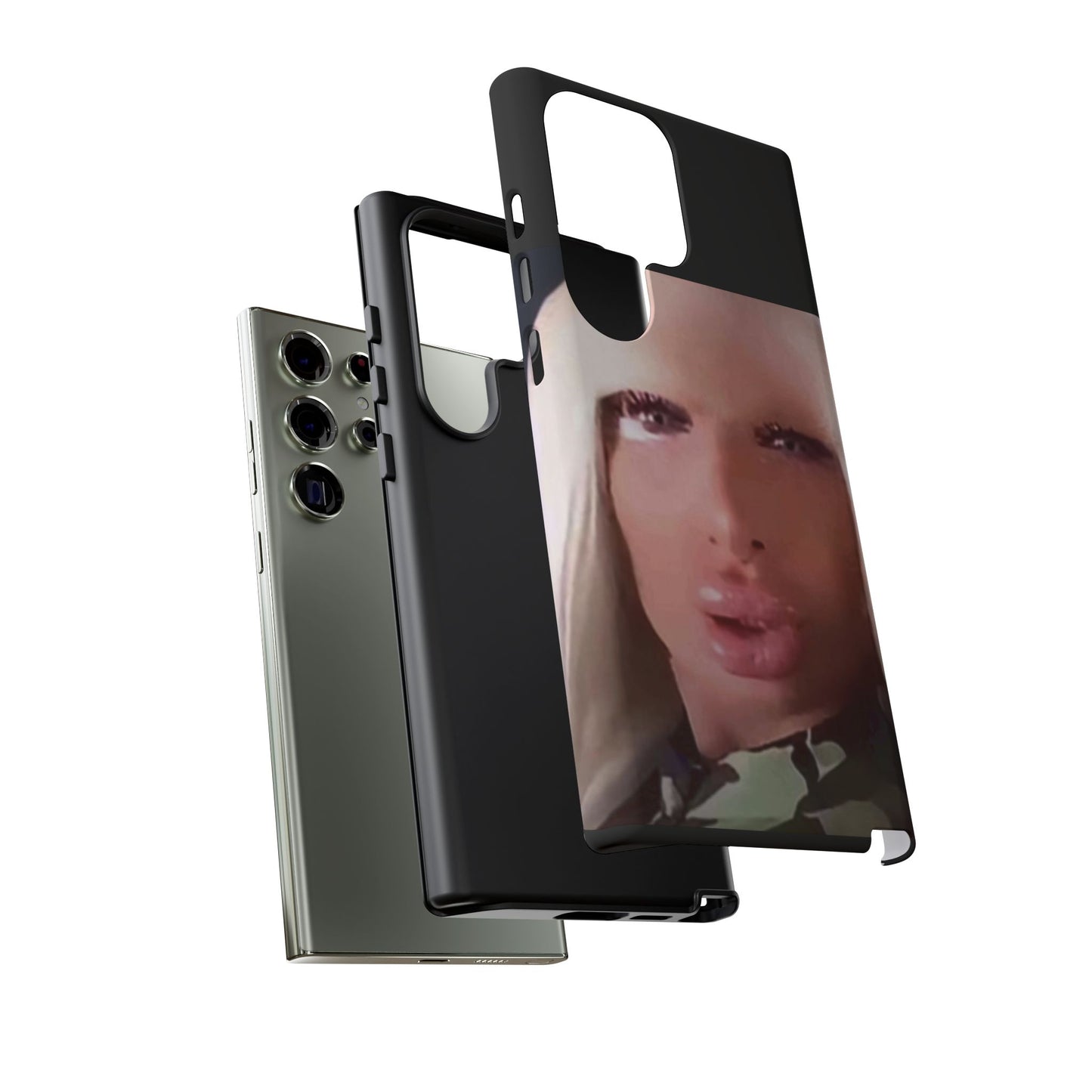 Funny Meme Glam Face Phone Case