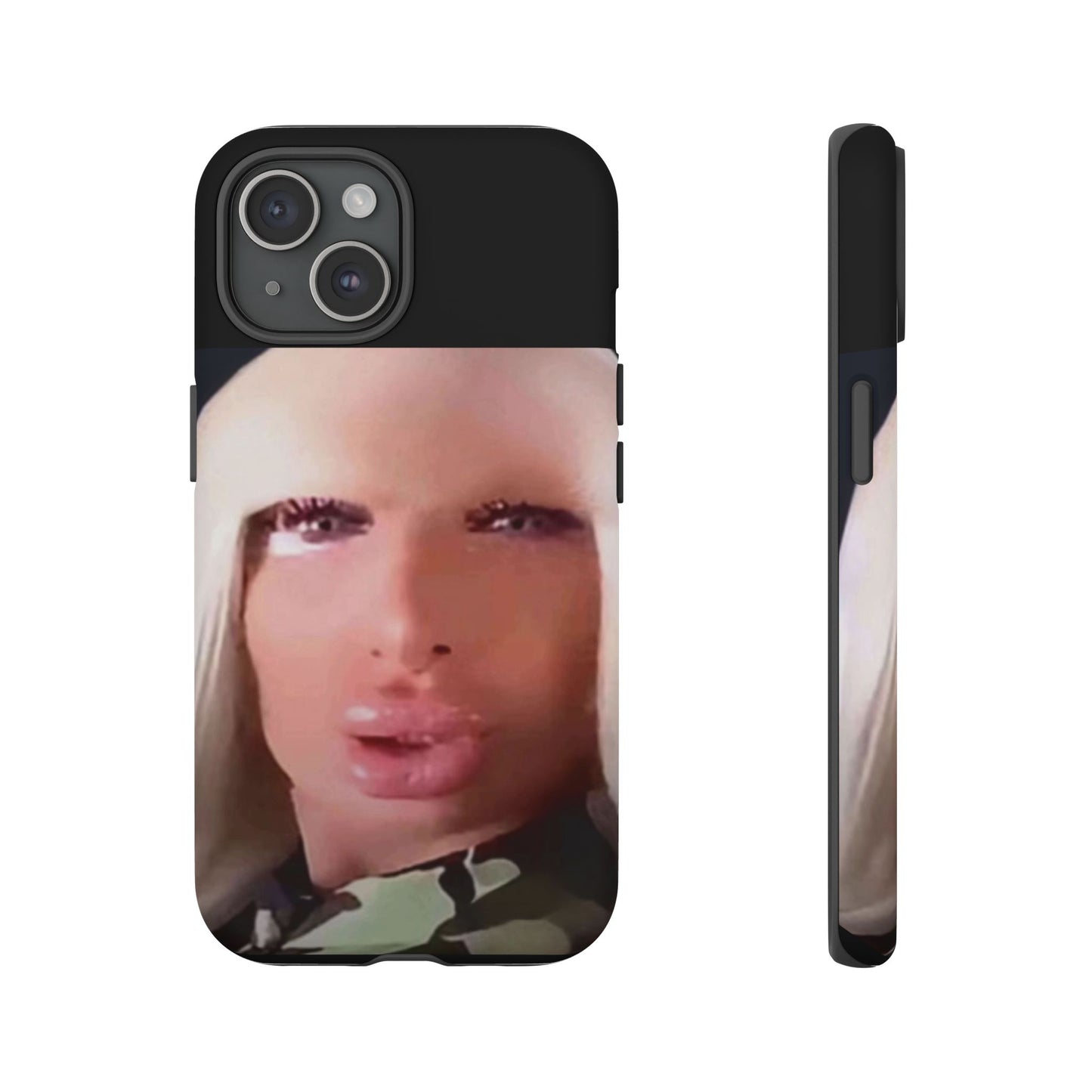 Funny Meme Glam Face Phone Case