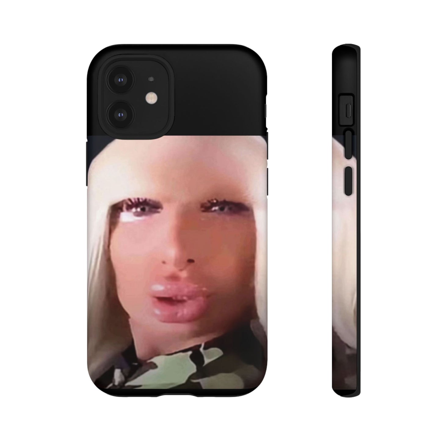 Funny Meme Glam Face Phone Case