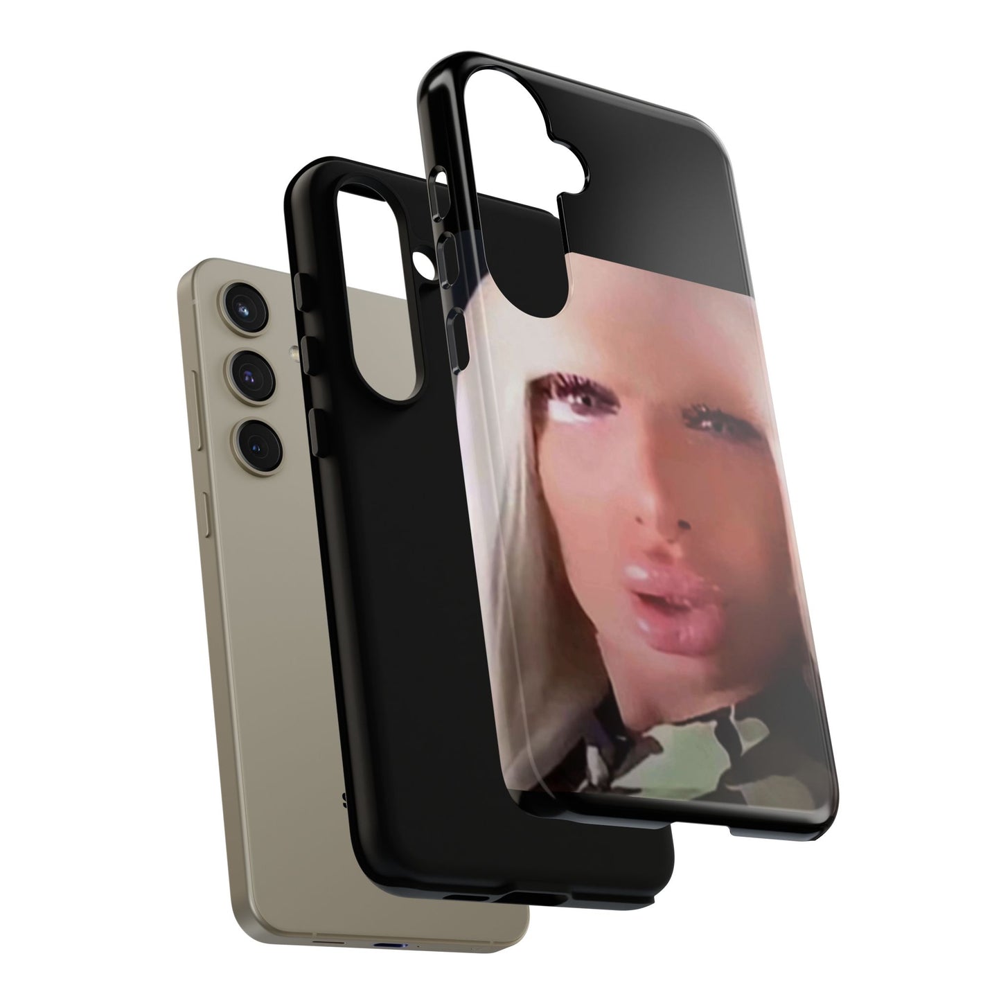 Funny Meme Glam Face Phone Case
