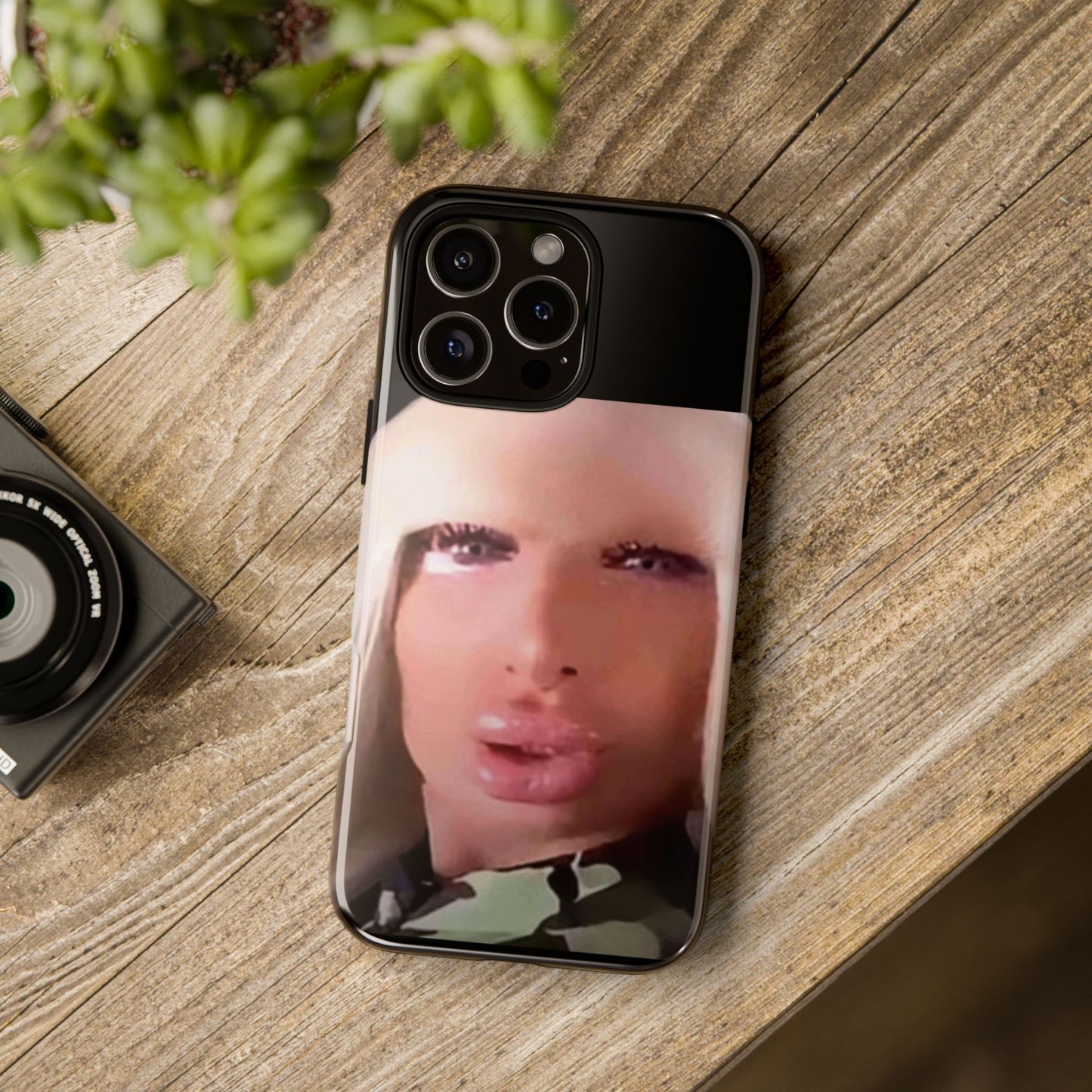 Funny Meme Glam Face Phone Case