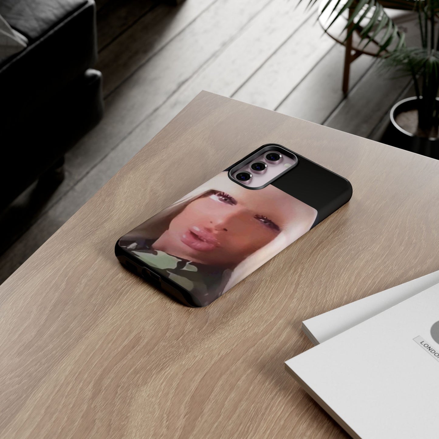 Funny Meme Glam Face Phone Case