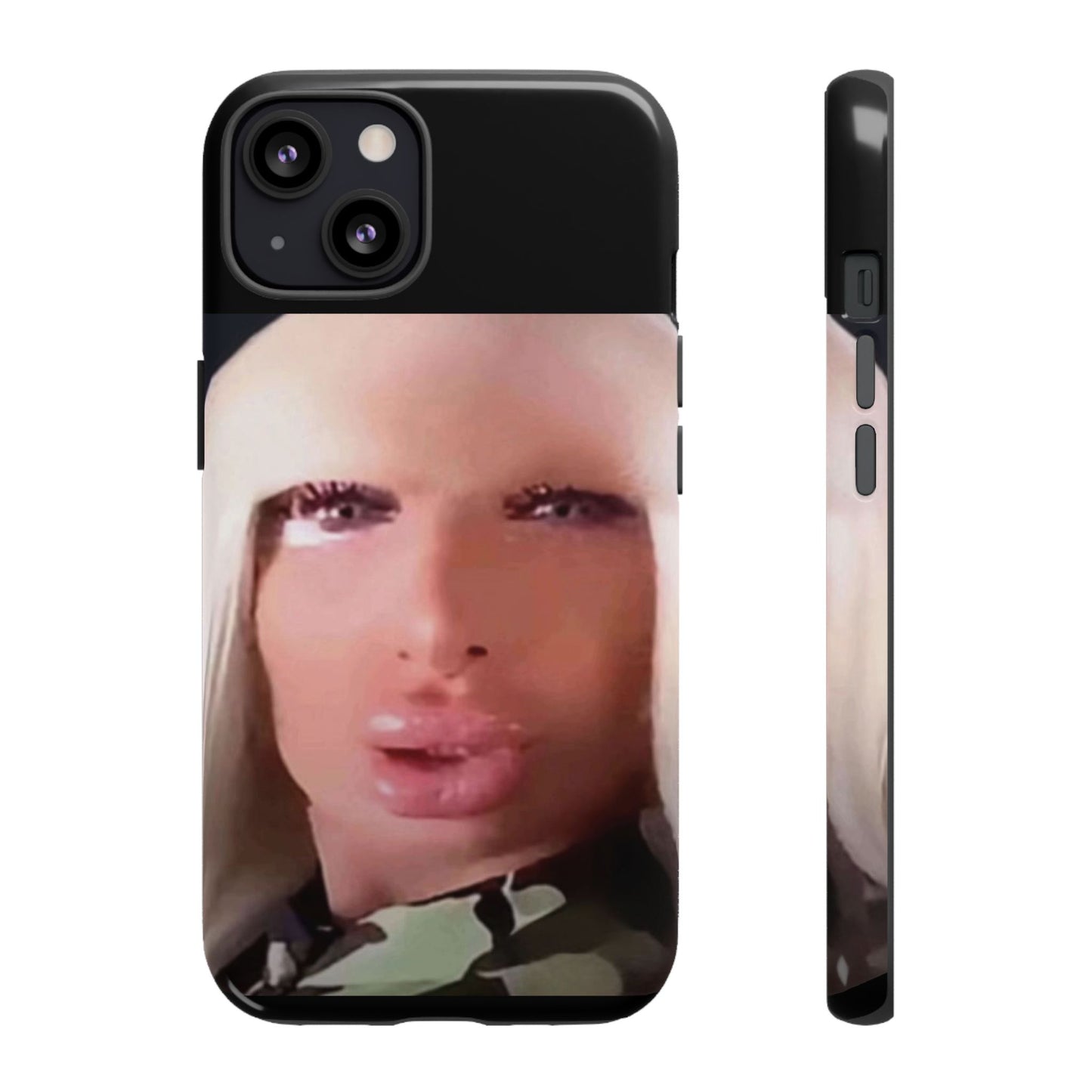 Funny Meme Glam Face Phone Case