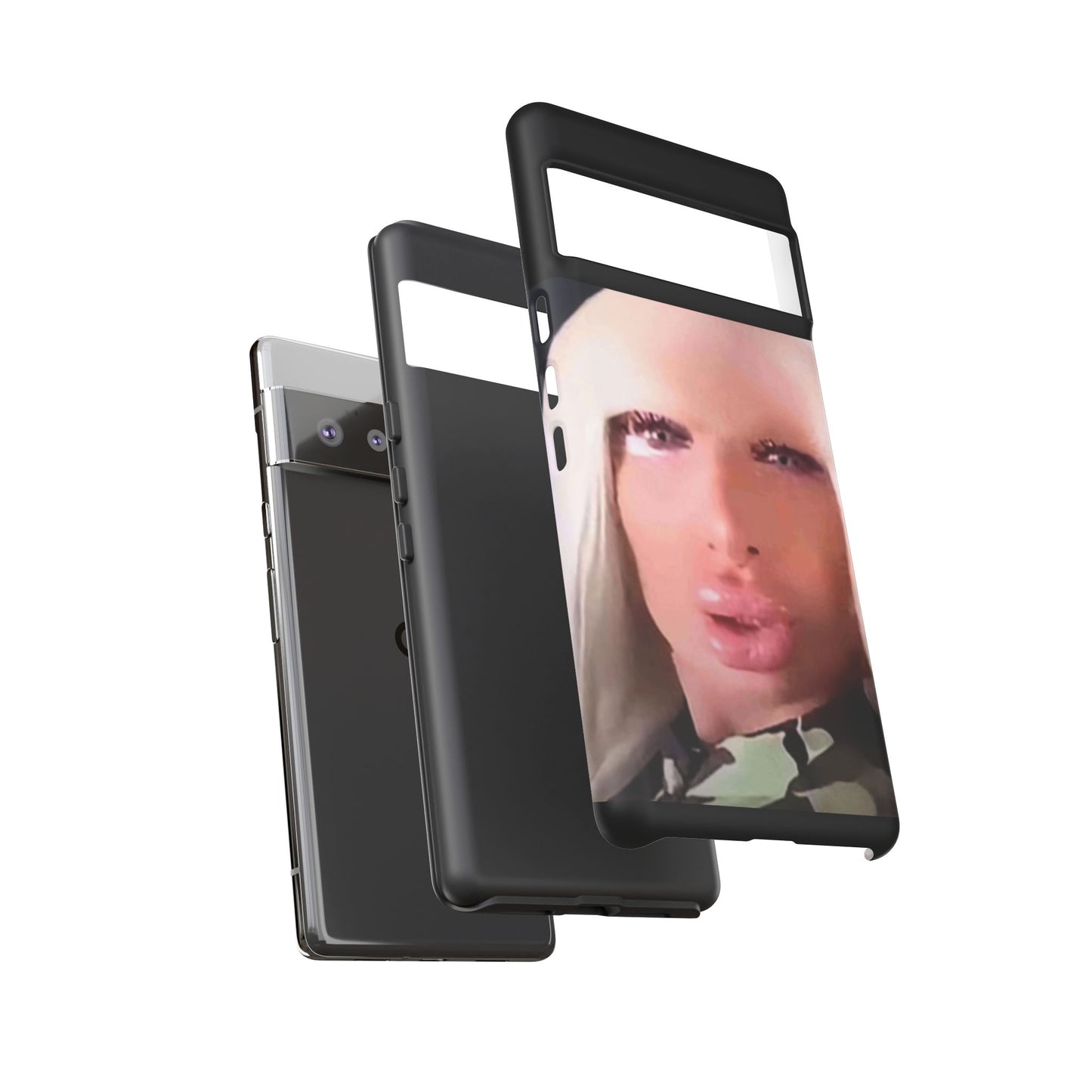 Funny Meme Glam Face Phone Case