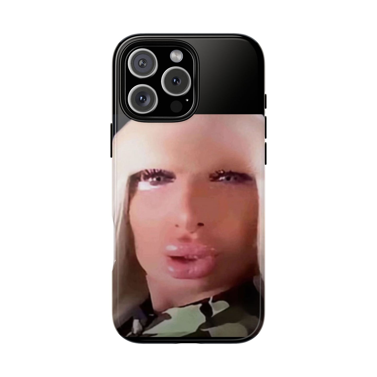 Funny Meme Glam Face Phone Case