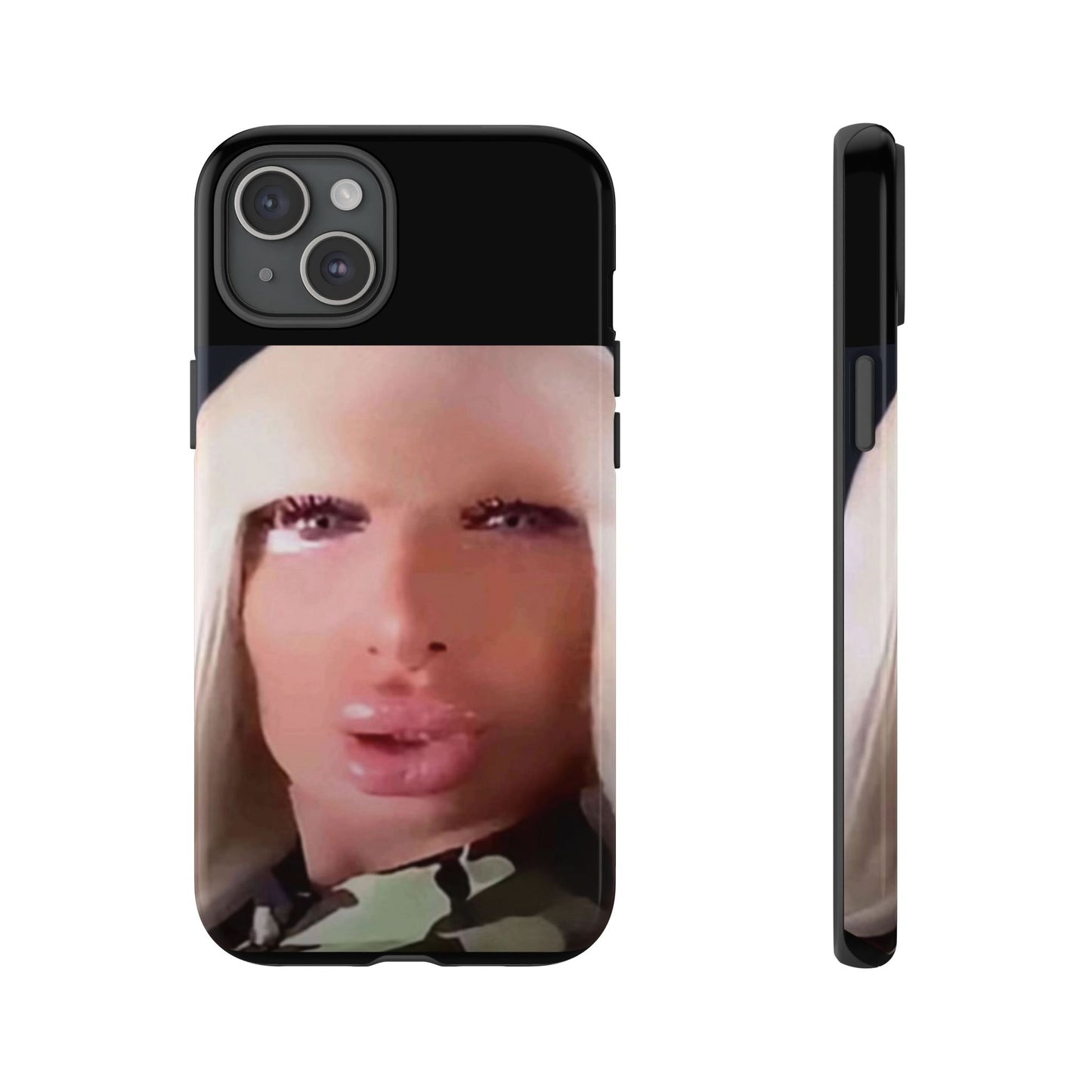 Funny Meme Glam Face Phone Case