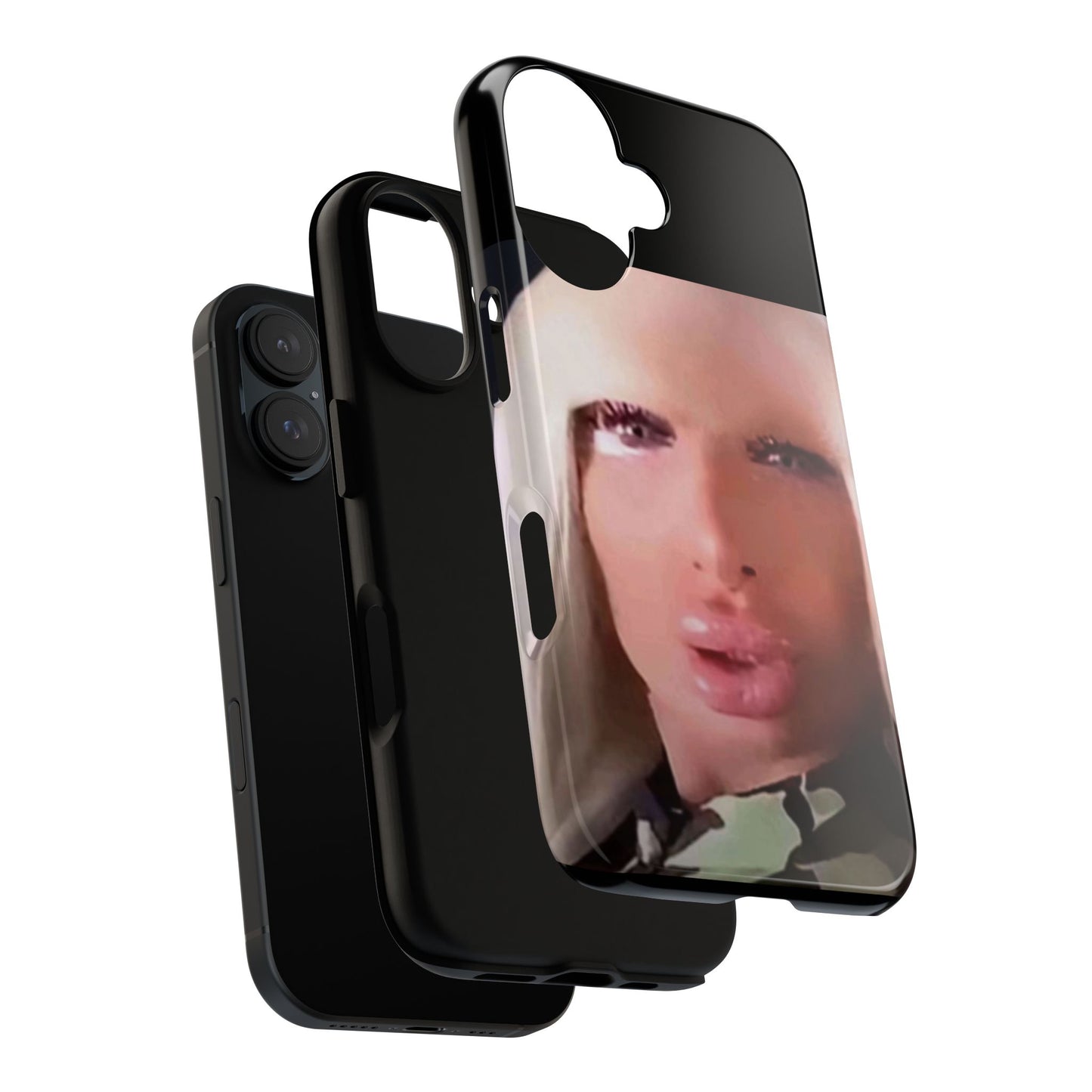 Funny Meme Glam Face Phone Case