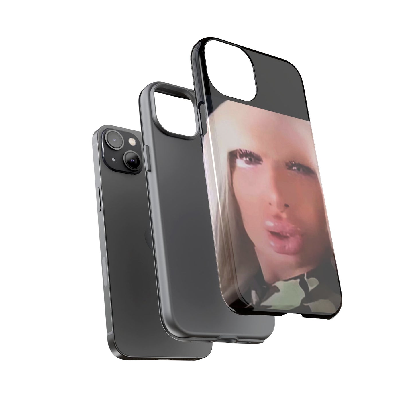 Funny Meme Glam Face Phone Case