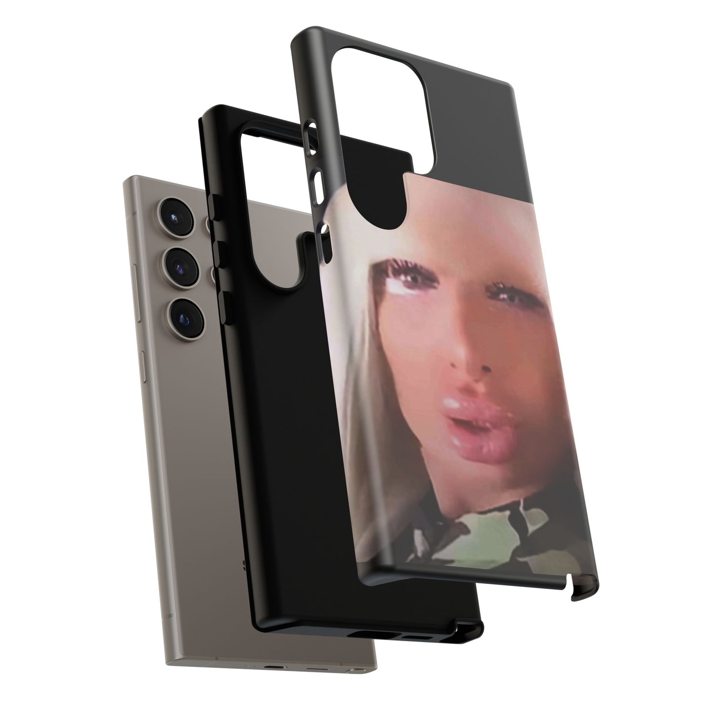 Funny Meme Glam Face Phone Case
