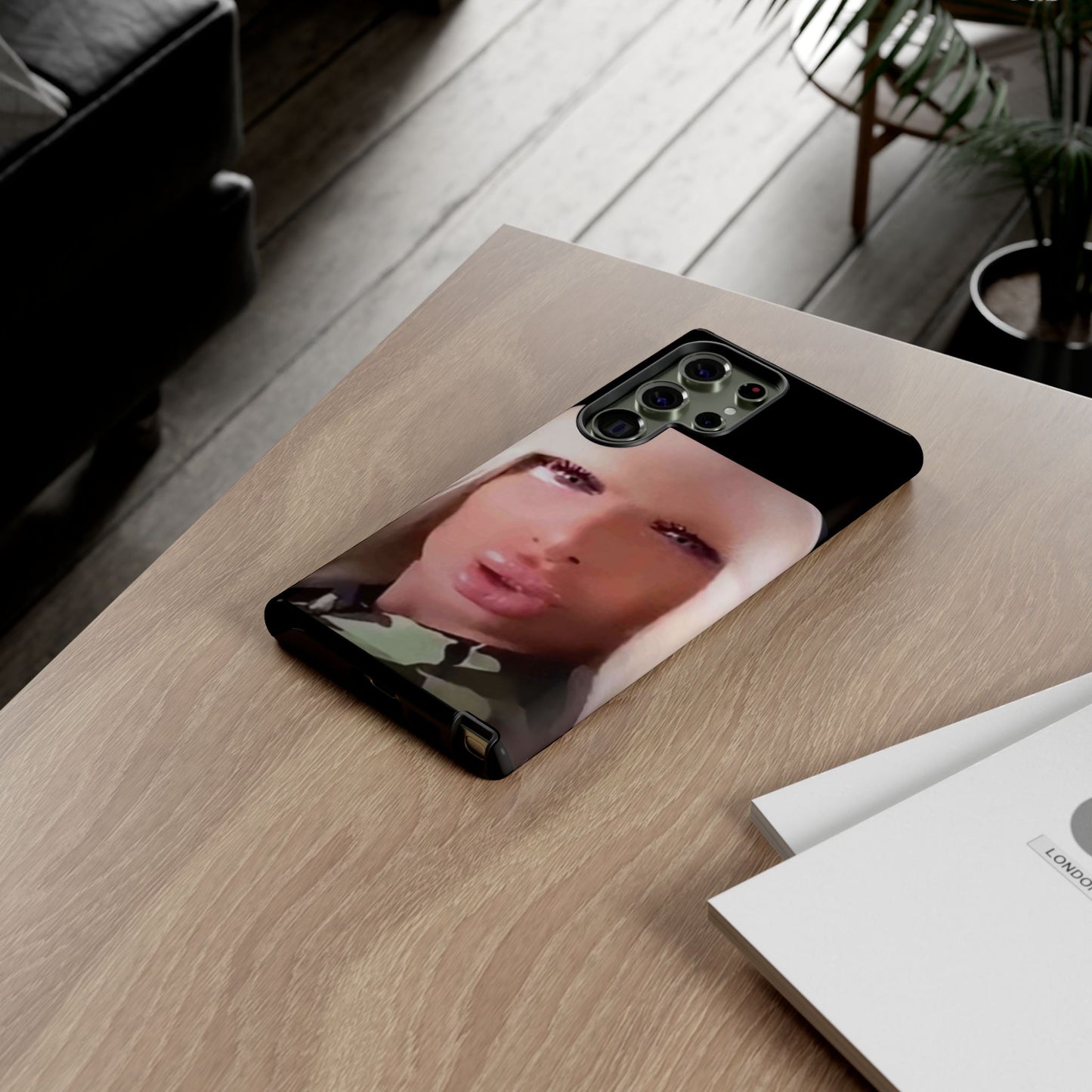 Funny Meme Glam Face Phone Case