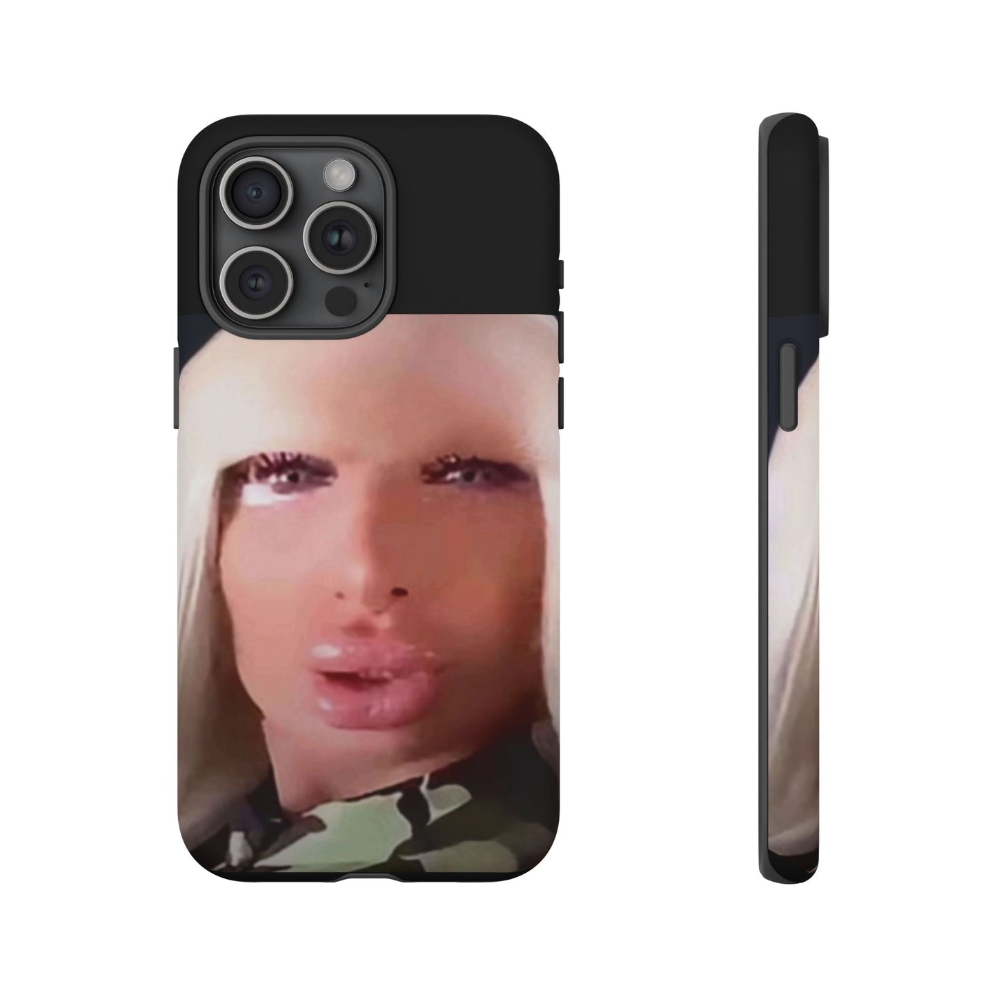 Funny Meme Glam Face Phone Case
