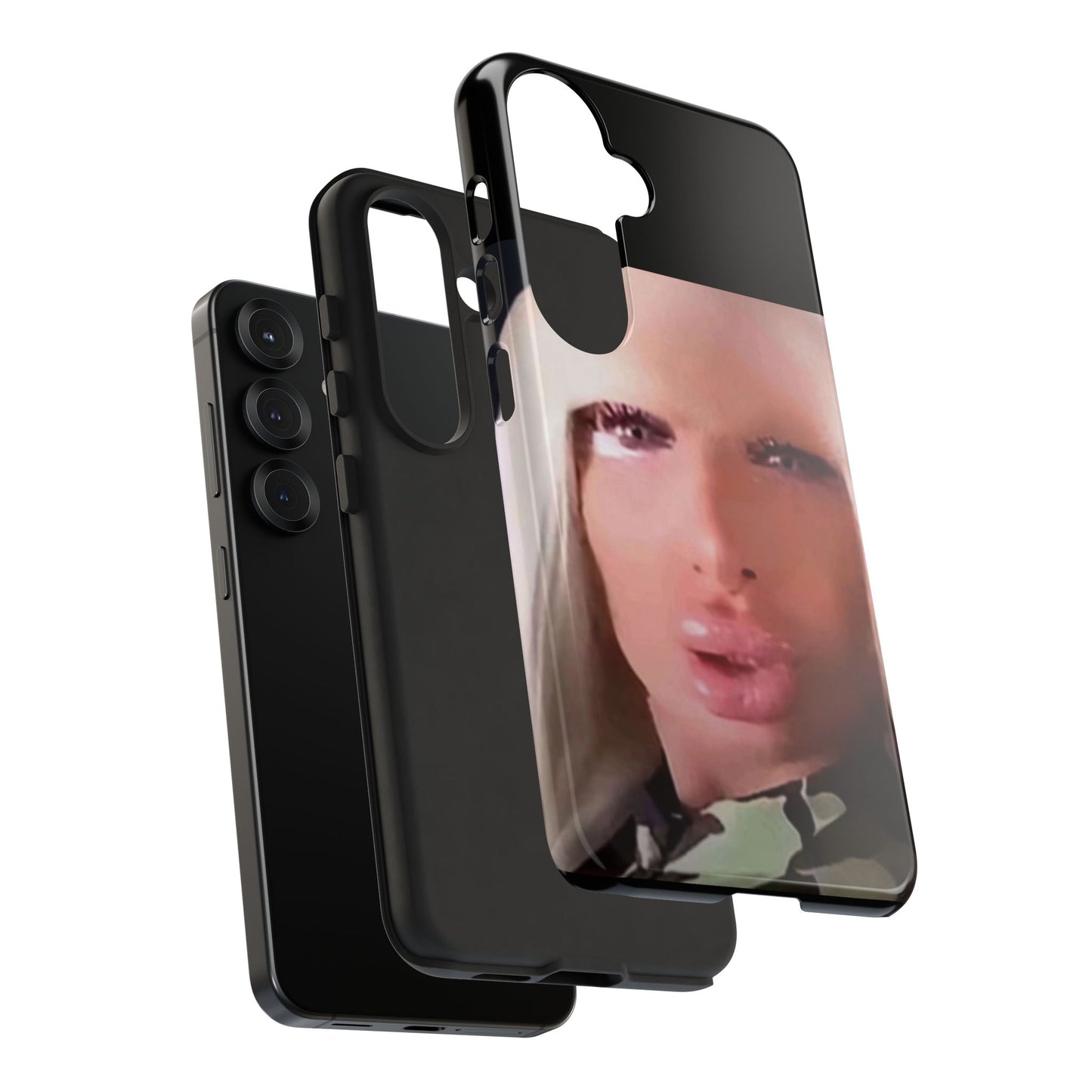 Funny Meme Glam Face Phone Case