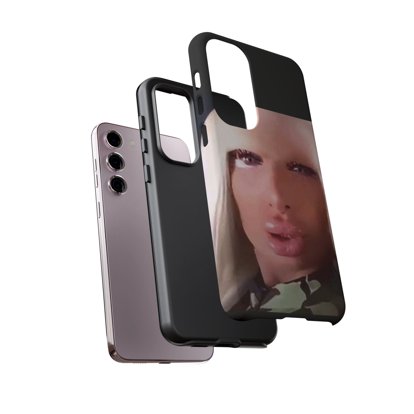 Funny Meme Glam Face Phone Case