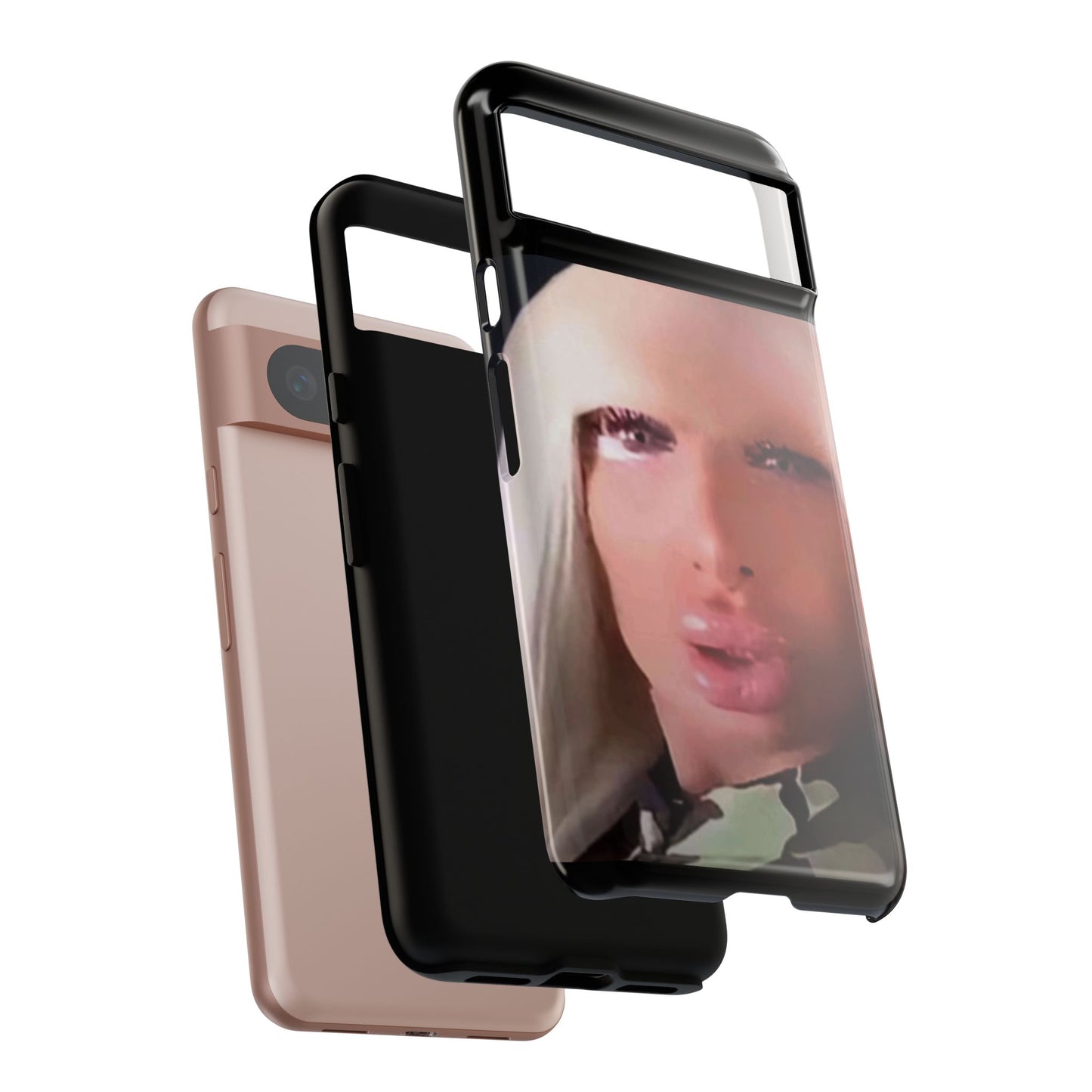 Funny Meme Glam Face Phone Case