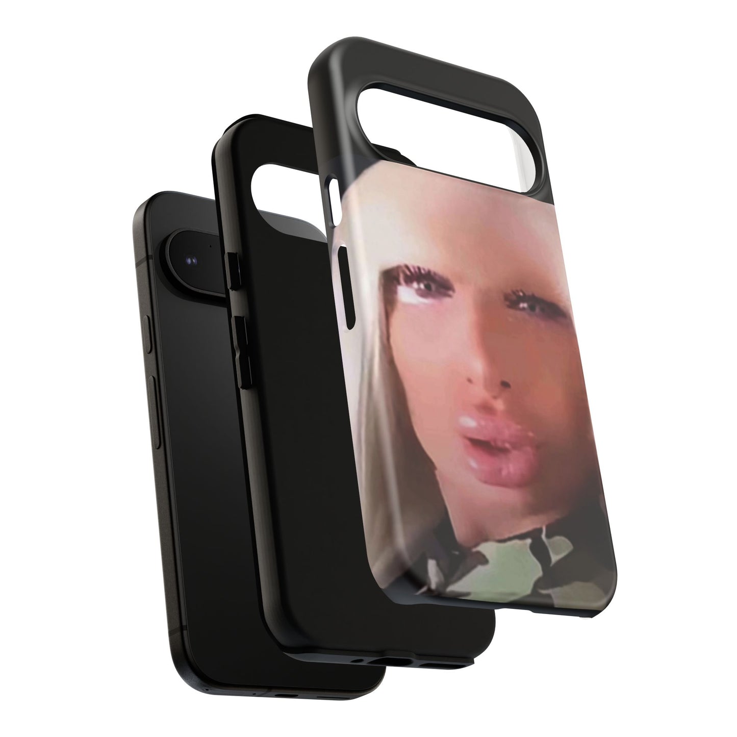 Funny Meme Glam Face Phone Case