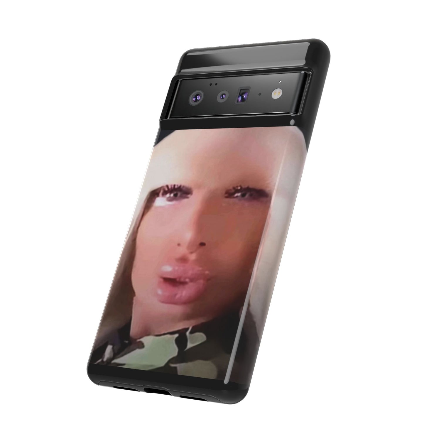 Funny Meme Glam Face Phone Case