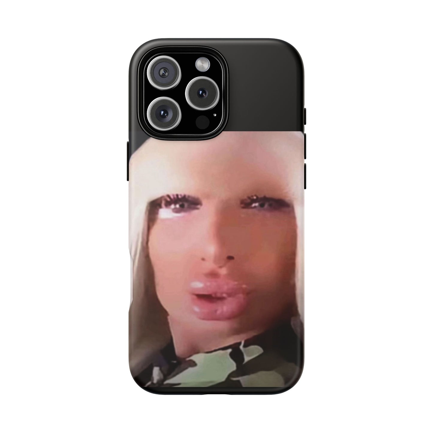 Funny Meme Glam Face Phone Case