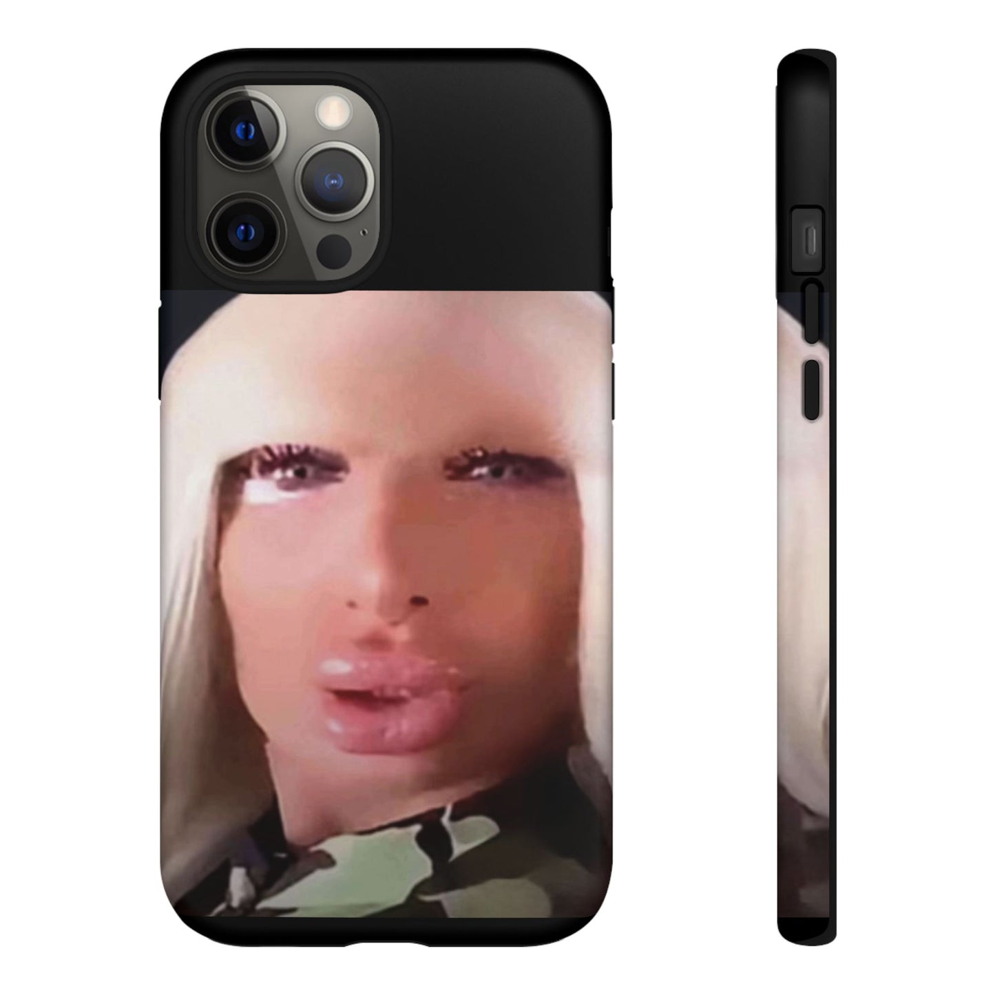 Funny Meme Glam Face Phone Case